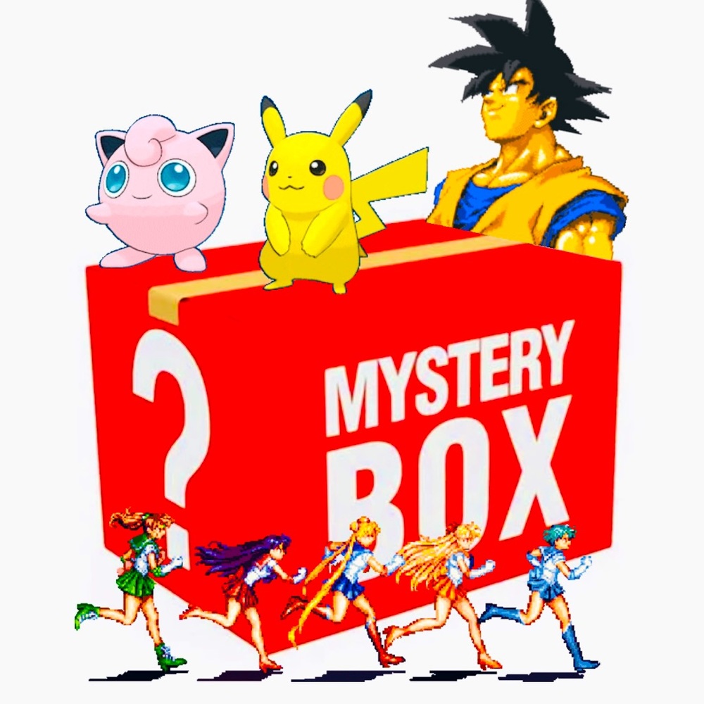Anime Mystery Box! Pokémon,Dragon Ball Z, Sailor moon and more! $100 Value